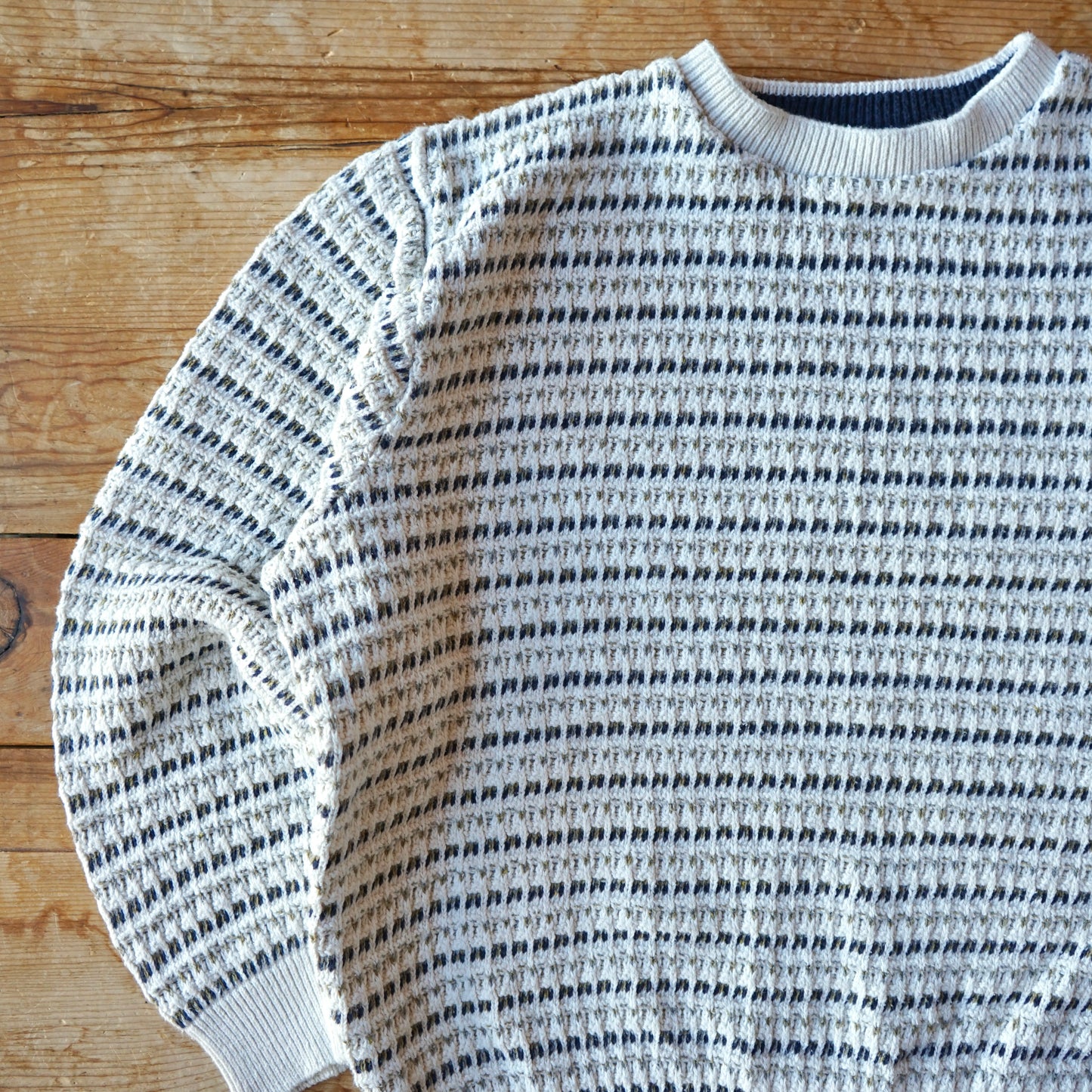 Vintage 100% Cotton Bill Bass Sweater Size M