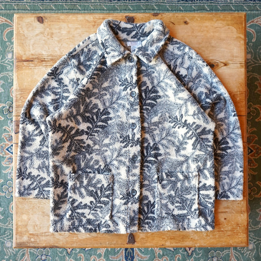 Vintage Jennifer Moore Fleece Button Up Size XL