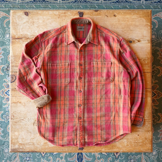 Vintage Heavy Weight St Johns Bay Flannel Size L