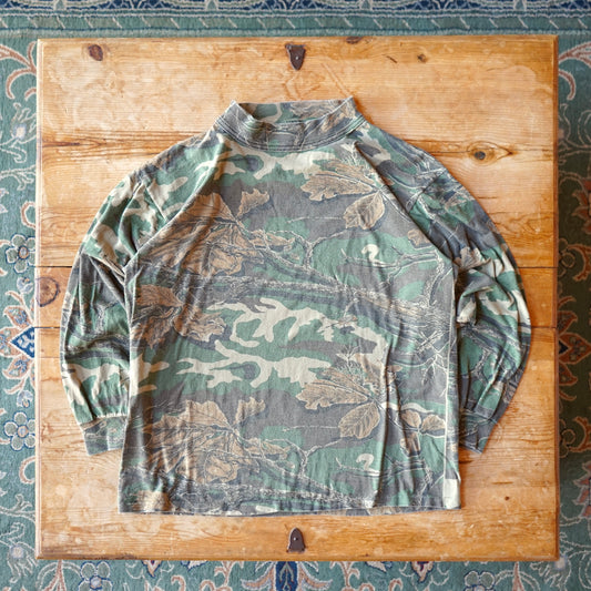 Vintage Northwest Territory Woodland Camo Long Sleeve Size M/L