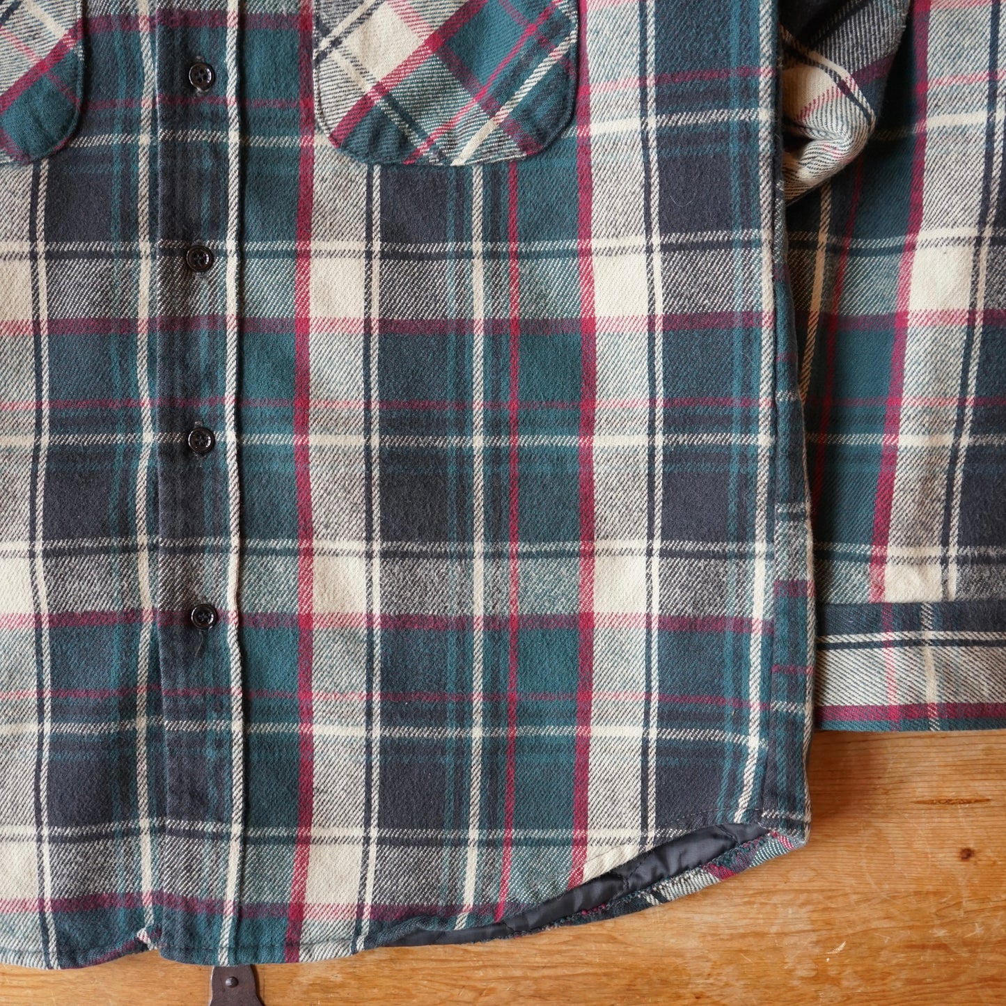 Vintage Cabelas Insulated Flannel Size M/L