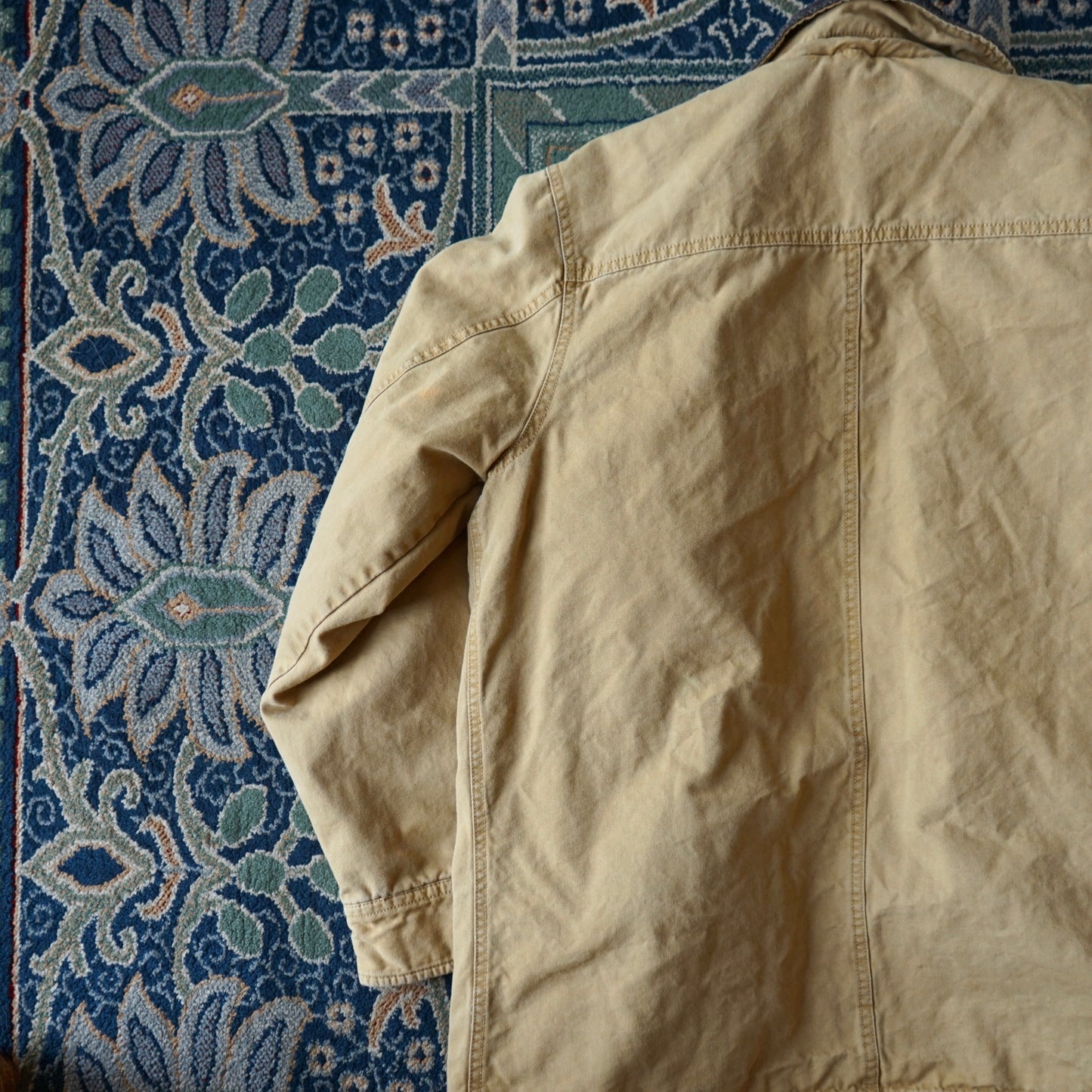 Lands End Plaid Barn Chore Jacket Size M