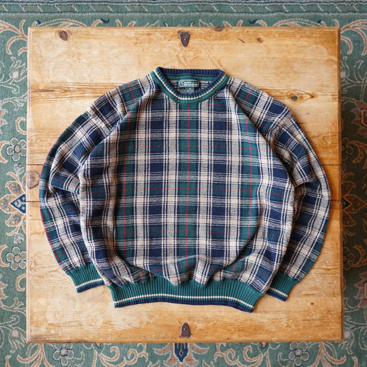 Vintage 100% Cotton Croft & Barrow Sweater Size XL