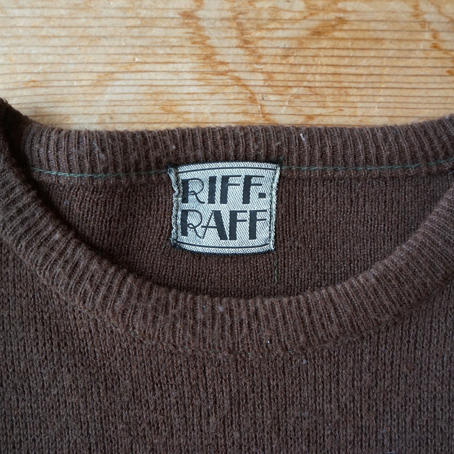 Vintage Riff Raff Brown Moose Winter Sweater Size M/L