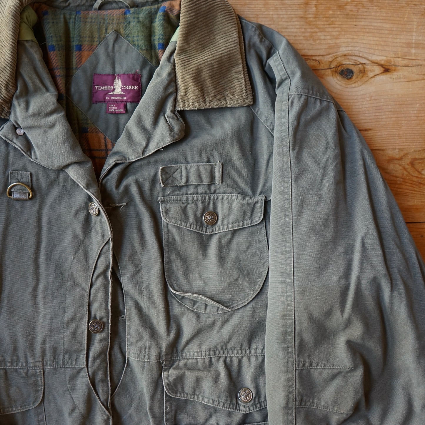 Vintage Timber Creek by Wrangler Insulated Jacket Size L