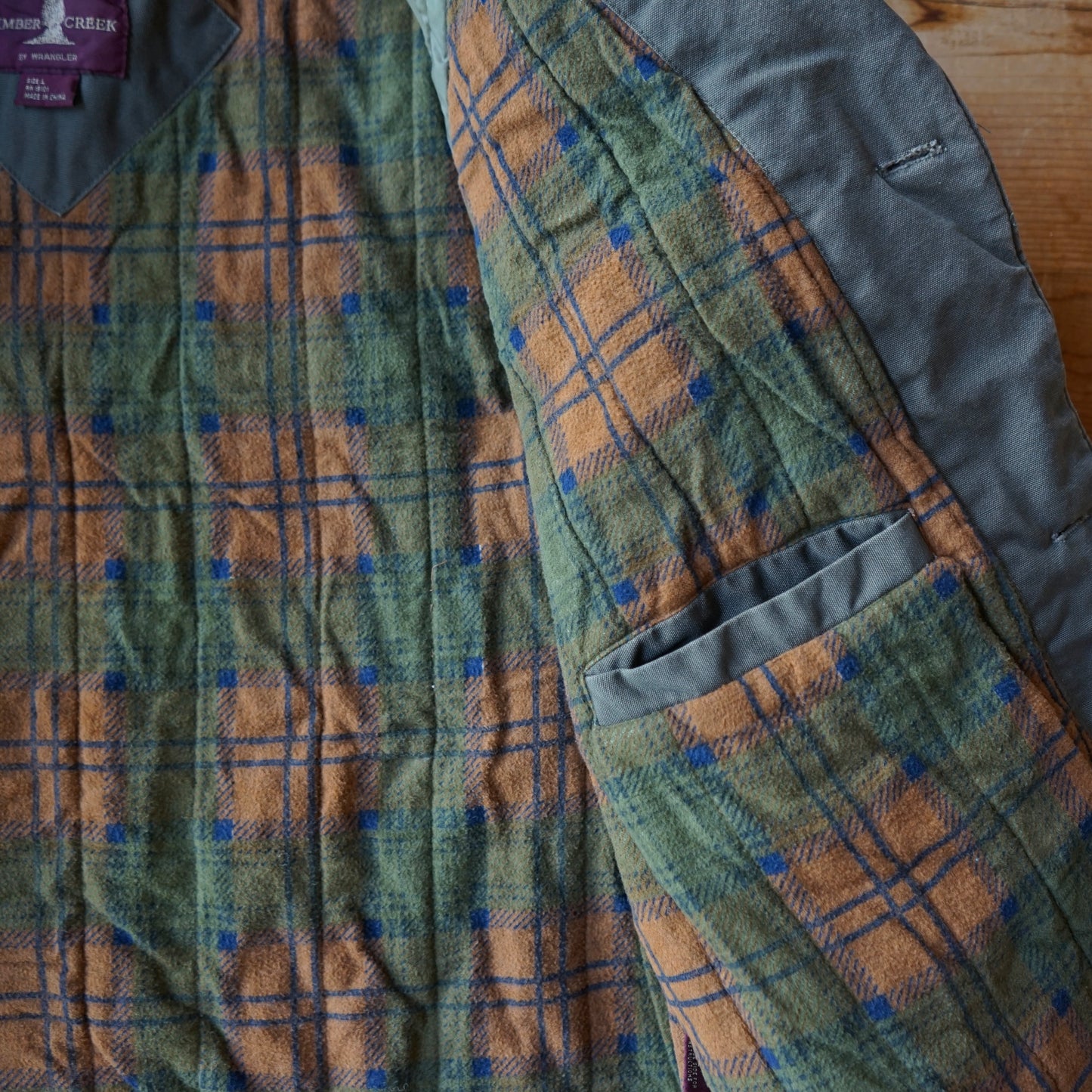 Vintage Timber Creek by Wrangler Insulated Jacket Size L