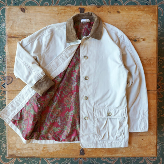 Coldwater Floral Lined Barn Coat Size S