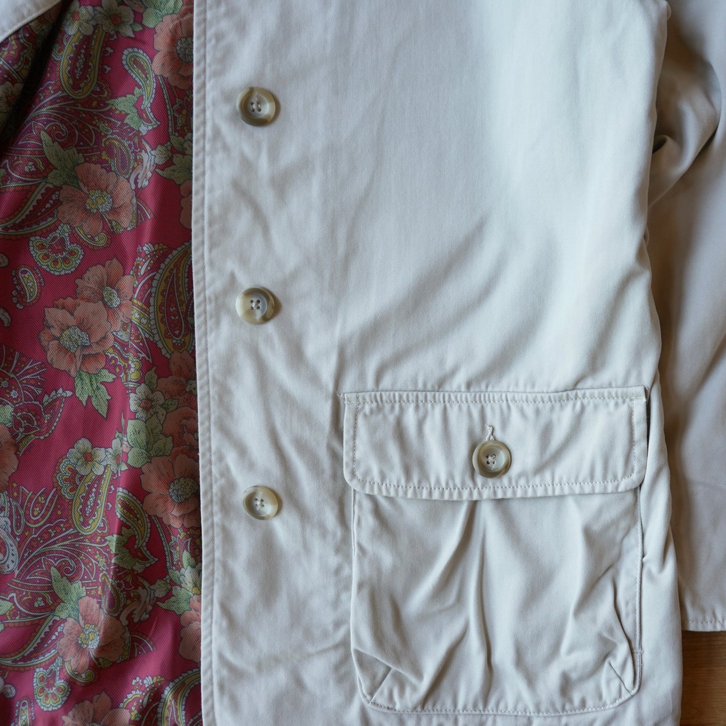 Coldwater Floral Lined Barn Coat Size S