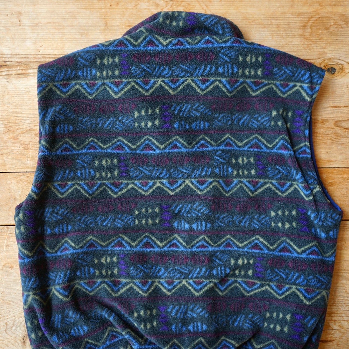 Vintage Reversible Columbia Fleece Zip Up Vest Size L/XL