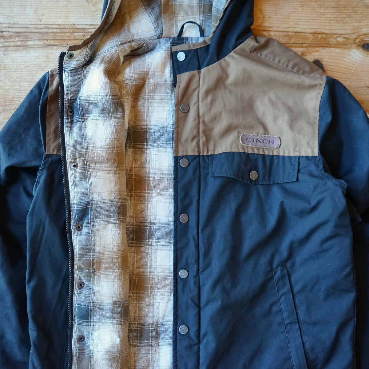Cinch Canvas Barn Coat with Flannel Lining Size Mens XS