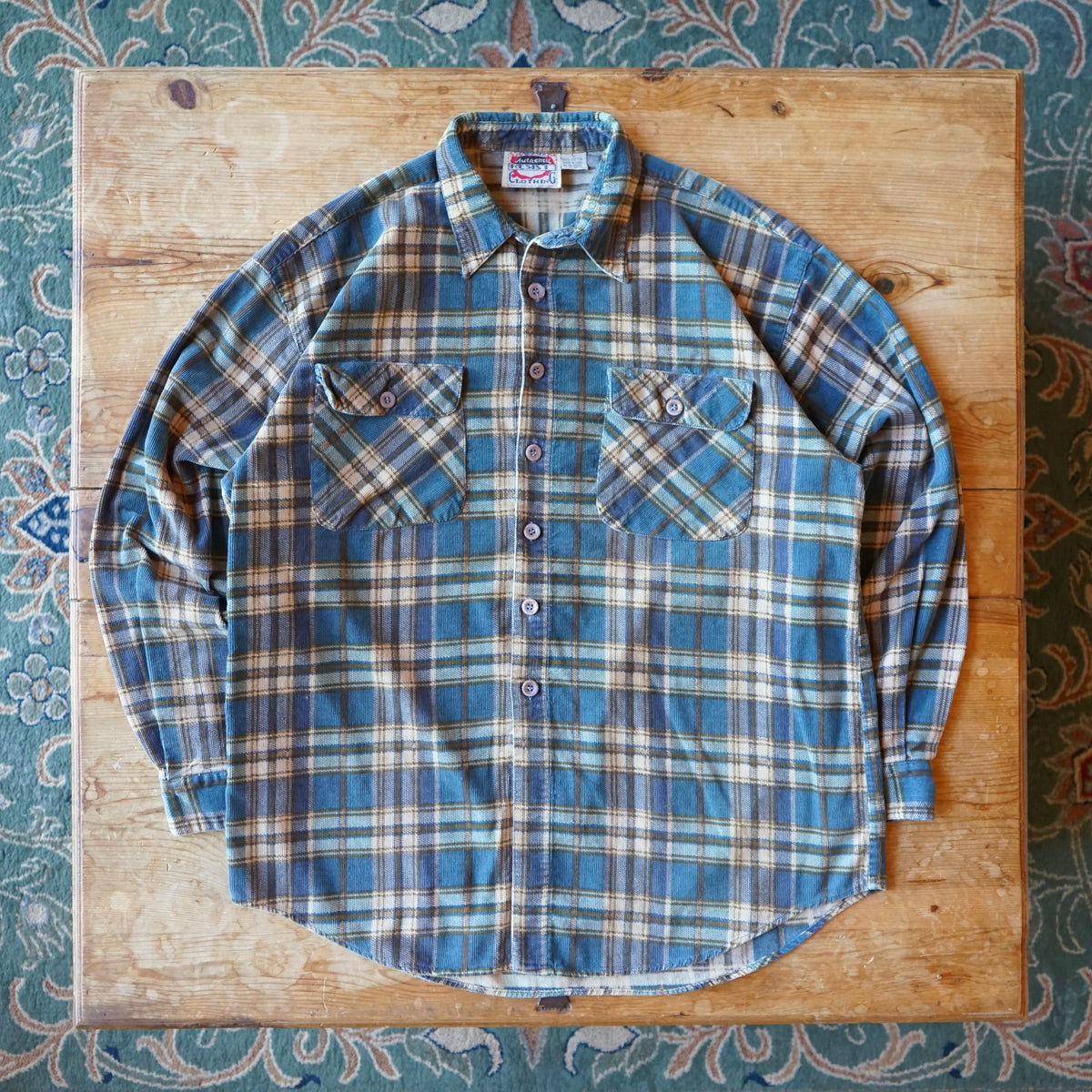 Vintage Resist Clothing 100% Cotton Flannel Size L
