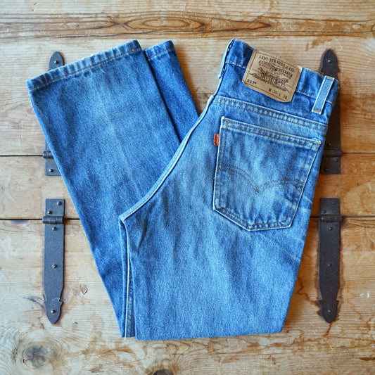 Vintage 517 Orange Tab Levis Size 30W 31L