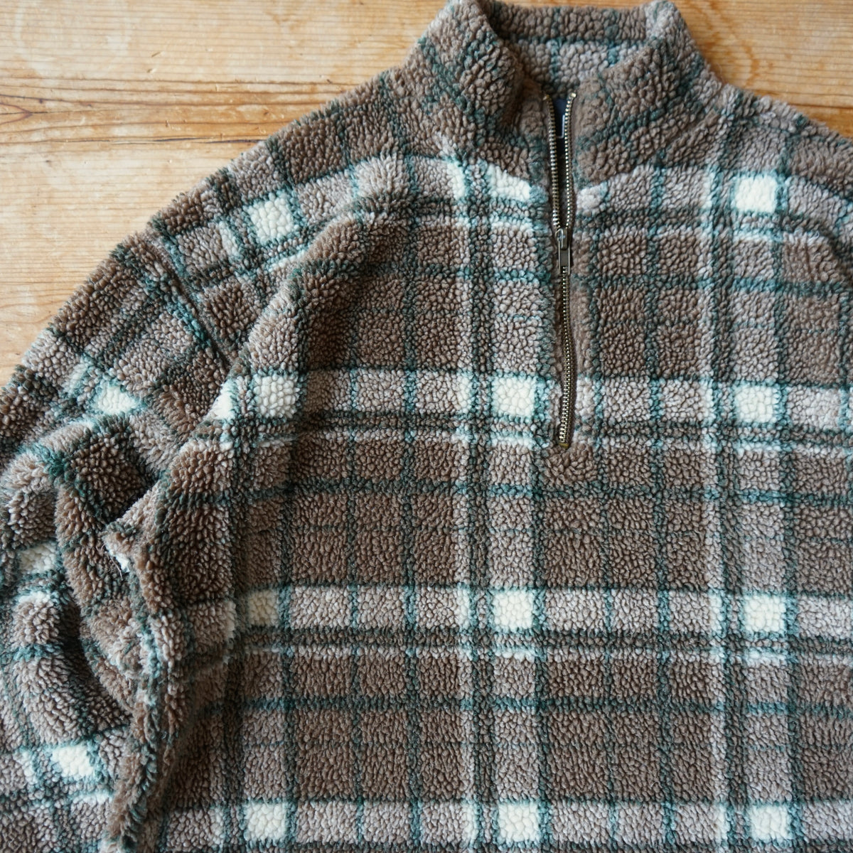 Vintage PUSH Quarter Zip Fleece Size M