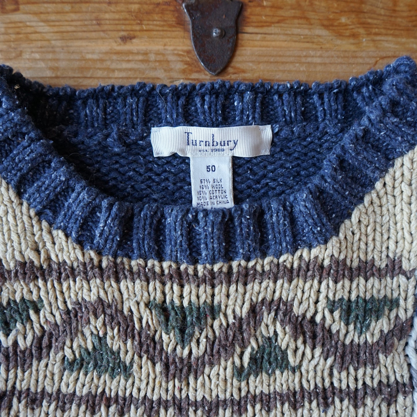 Vintage Turnbury Americana Knit Size XL/XXL