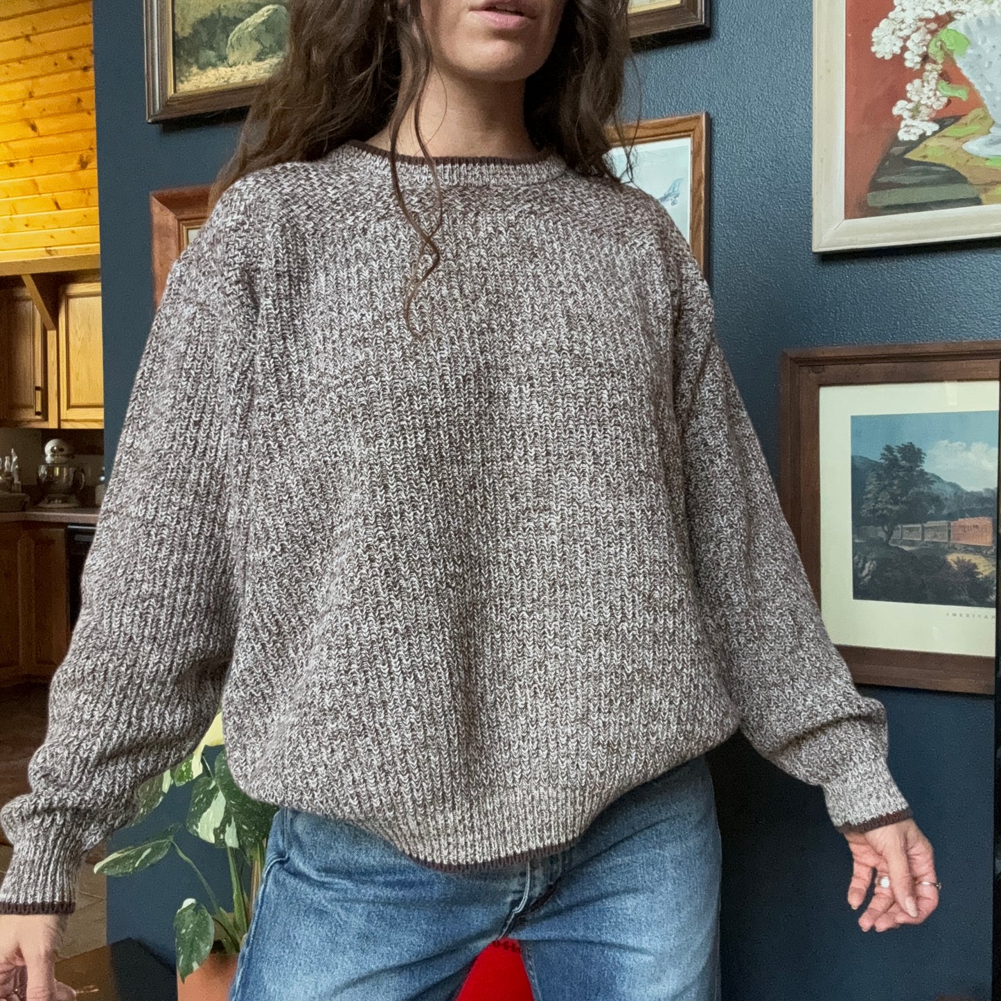 Vintage St Johns Bay Knit Sweater Size L/XL