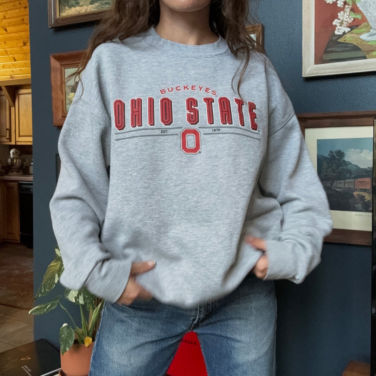 Vintage Lee Ohio State Sweatshirt Size XL