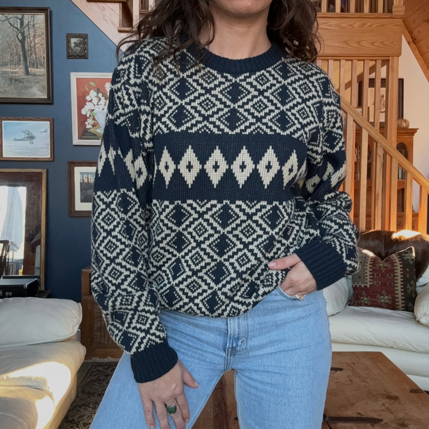 Vintage Steep Slopes Sweater