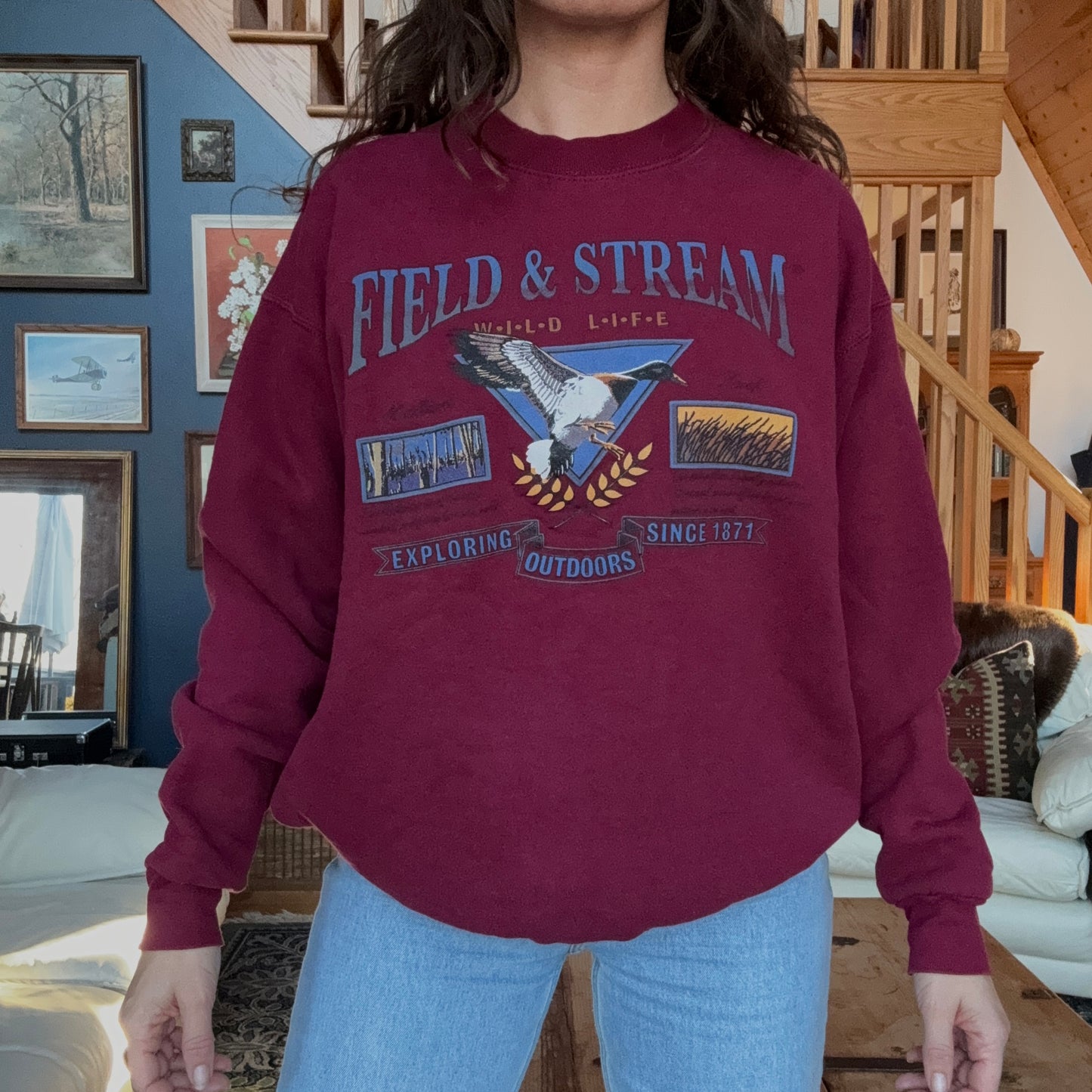 Vintage Field & Stream Sweatshirt